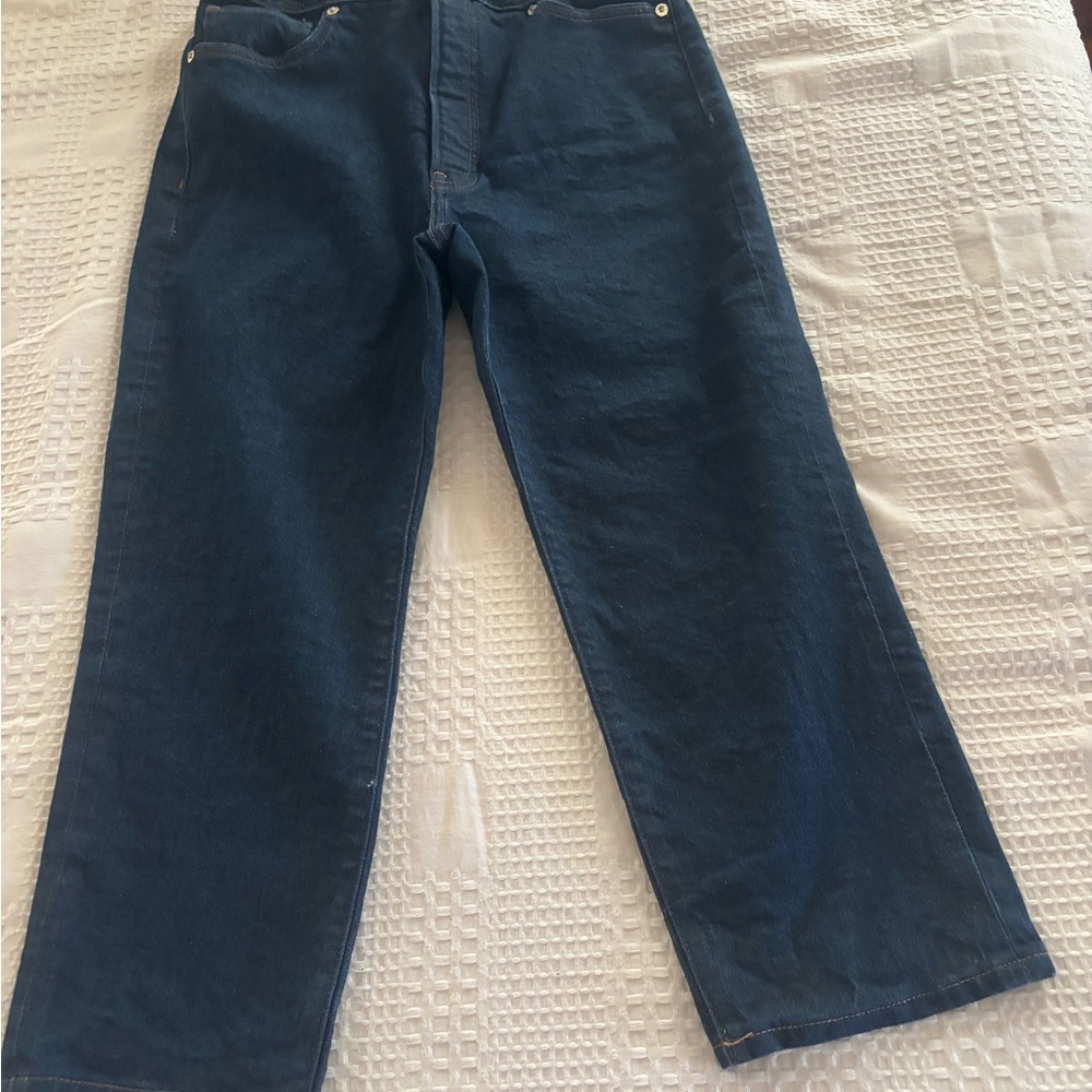 Dark Blue Cropped Women’s Jeans by Tommy Hilfiger